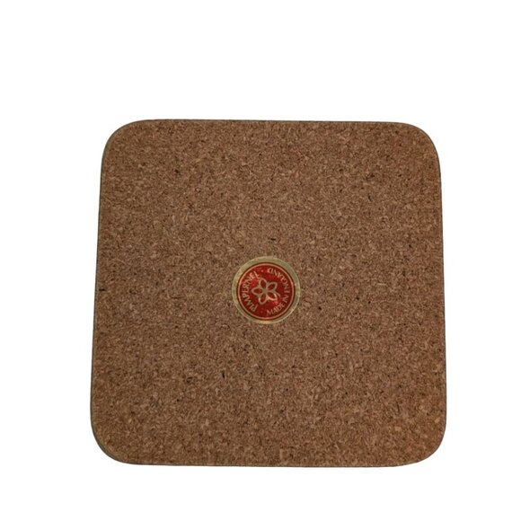 Pimpernel Danish Castles Coaster Set of 6 Cork Acrylic Made in England Vintage - Picture 8 of 11